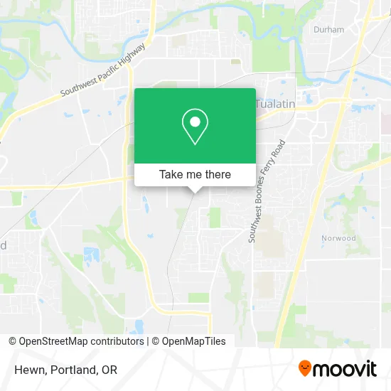 Hewn map