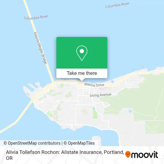 Alivia Tollefson Rochon: Allstate Insurance map