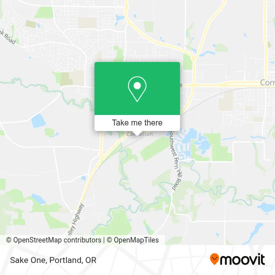 Sake One map