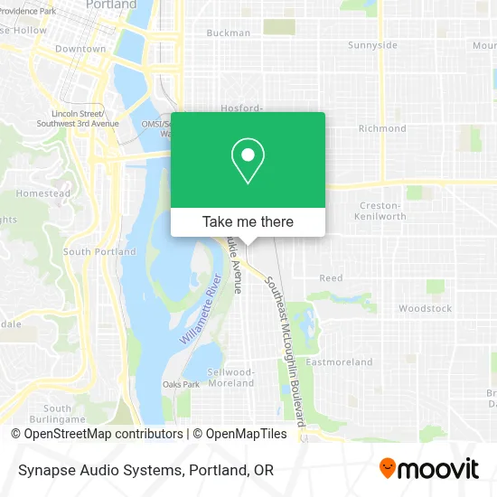 Synapse Audio Systems map