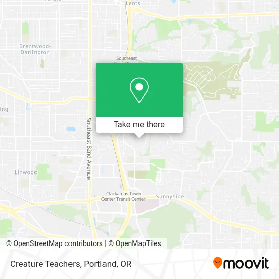 Creature Teachers map