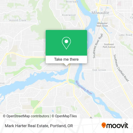 Mark Harter Real Estate map