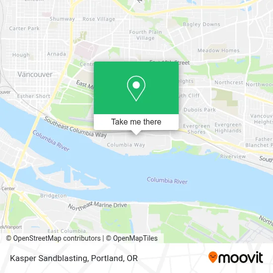Kasper Sandblasting map