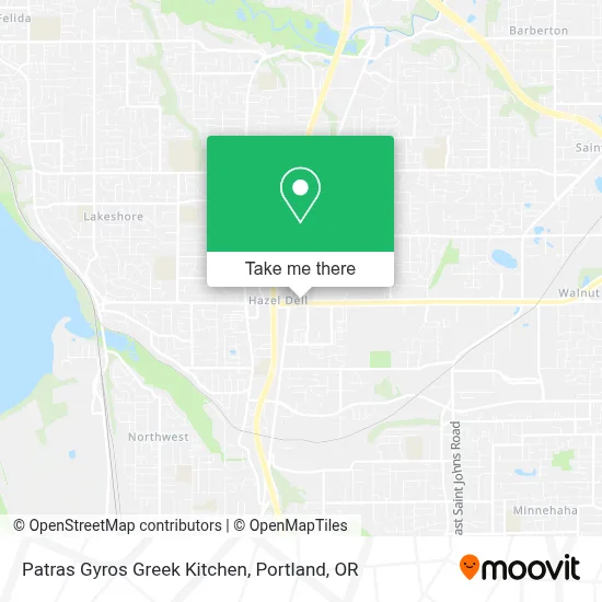 Patras Gyros Greek Kitchen map