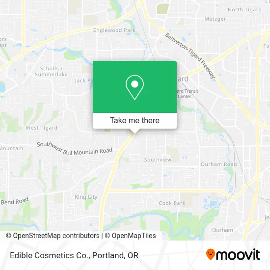Edible Cosmetics Co. map