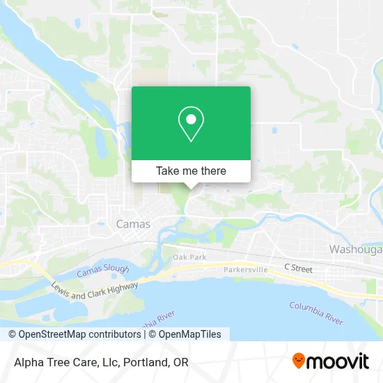 Alpha Tree Care, Llc map
