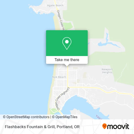 Flashbacks Fountain & Grill map