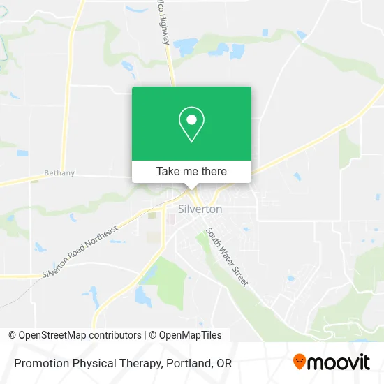 Promotion Physical Therapy map