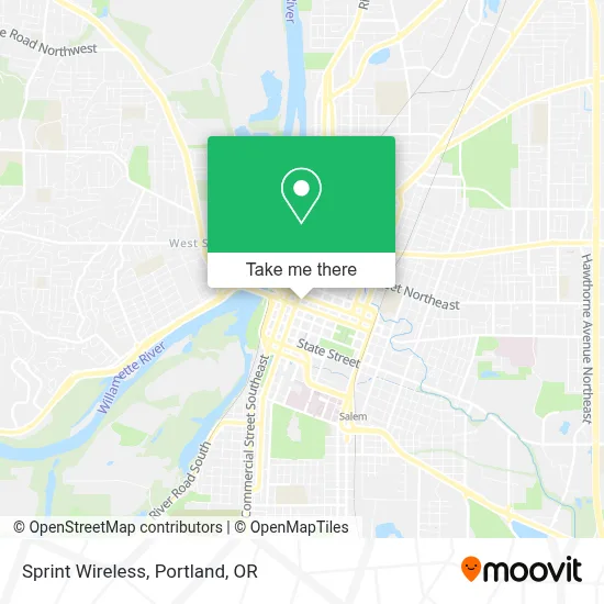Sprint Wireless map