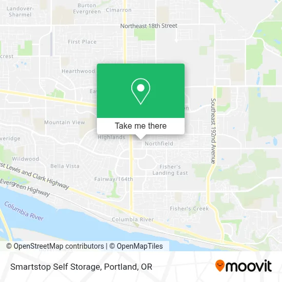 Smartstop Self Storage map