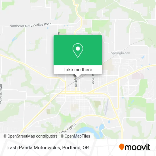Trash Panda Motorcycles map