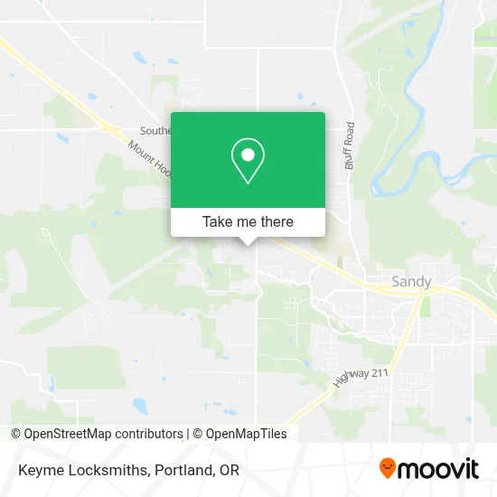 Keyme Locksmiths map