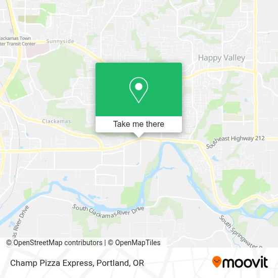 Champ Pizza Express map
