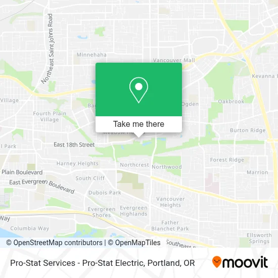 Pro-Stat Services - Pro-Stat Electric map