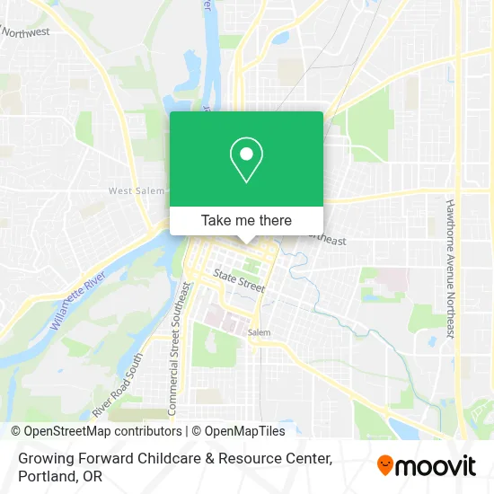 Growing Forward Childcare & Resource Center map