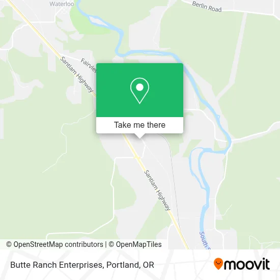 Butte Ranch Enterprises map