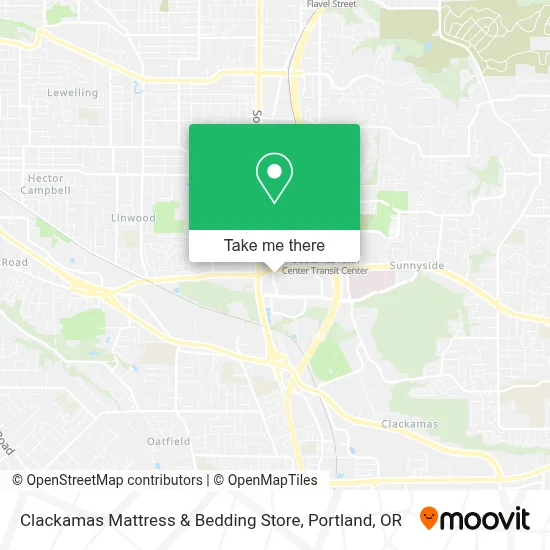 Clackamas Mattress & Bedding Store map