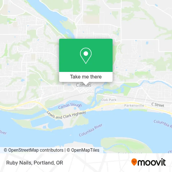 Ruby Nails map