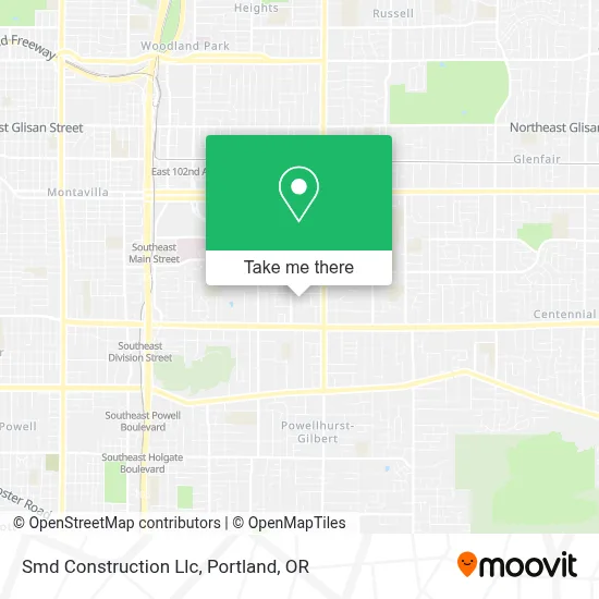 Smd Construction Llc map