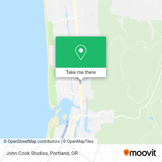 John Cook Studios map