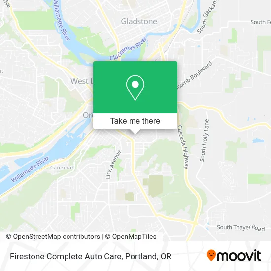 Firestone Complete Auto Care map