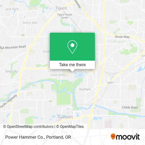 Power Hammer Co. map