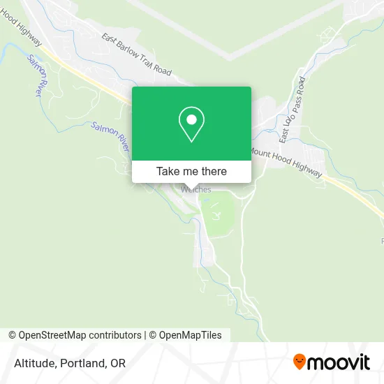 Altitude map