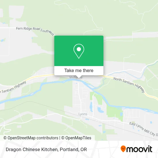 Dragon Chinese Kitchen map