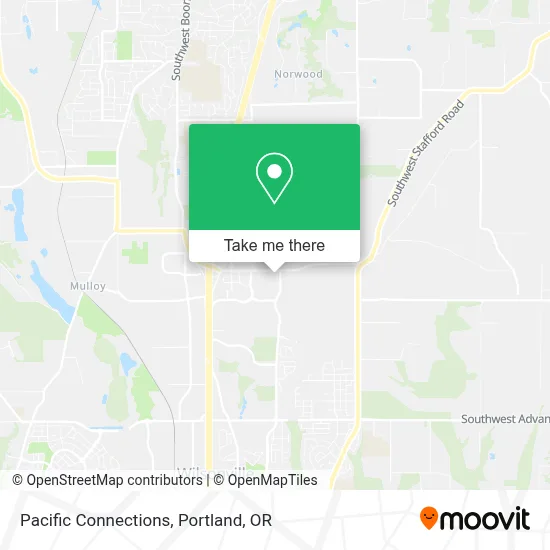 Pacific Connections map