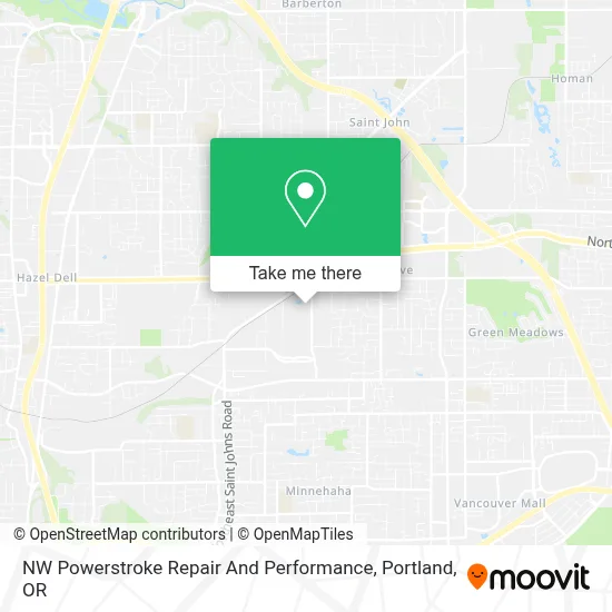 NW Powerstroke Repair And Performance map