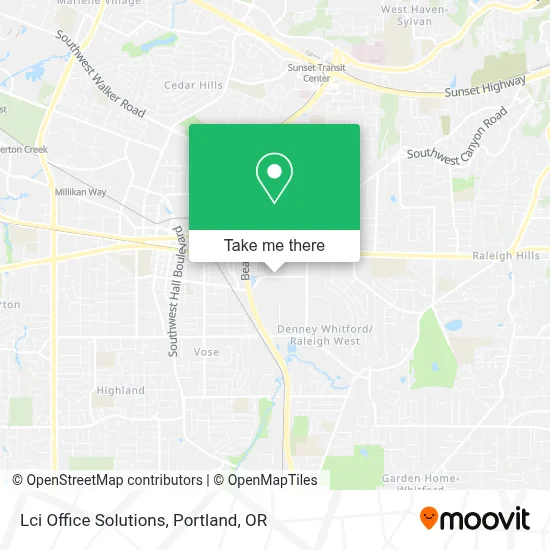 Lci Office Solutions map