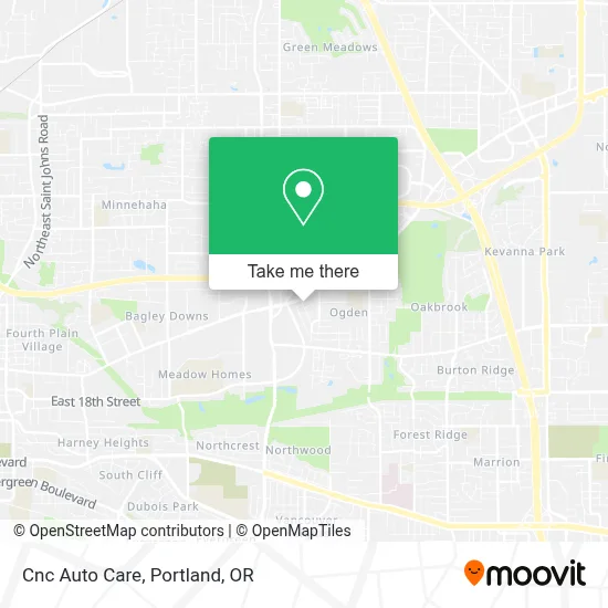 Cnc Auto Care map
