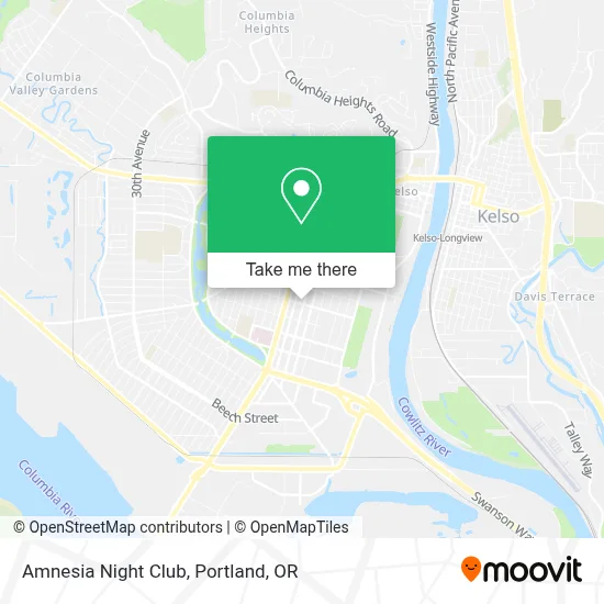 Amnesia Night Club map