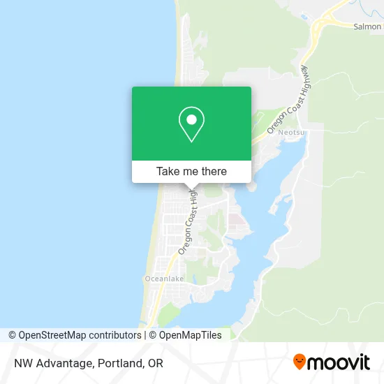 NW Advantage map