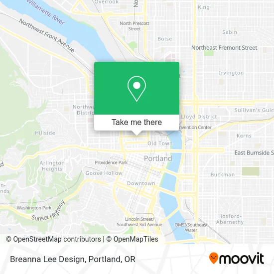 Breanna Lee Design map