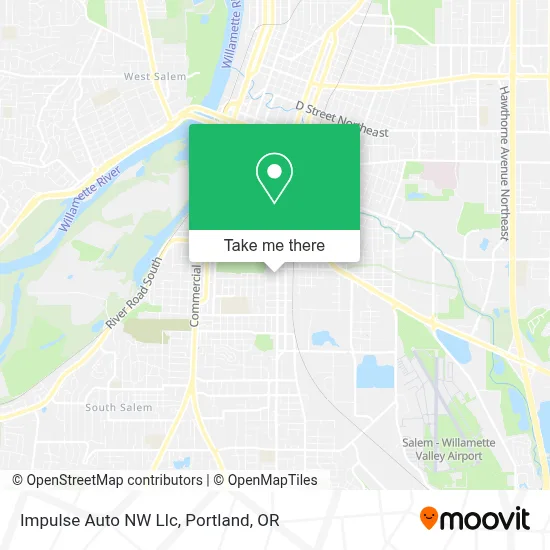 Impulse Auto NW Llc map