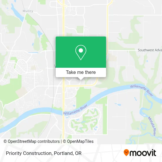 Priority Construction map