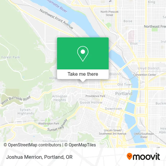 Joshua Merrion map