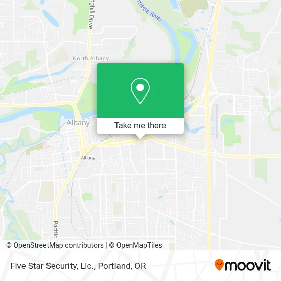 Five Star Security, Llc. map
