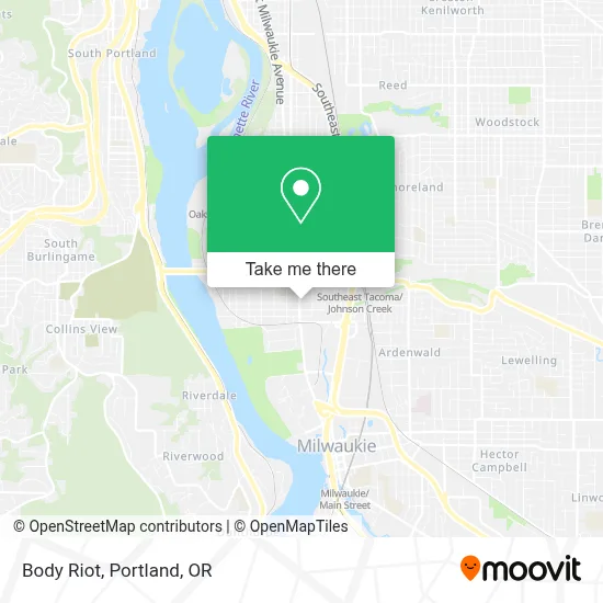 Body Riot map