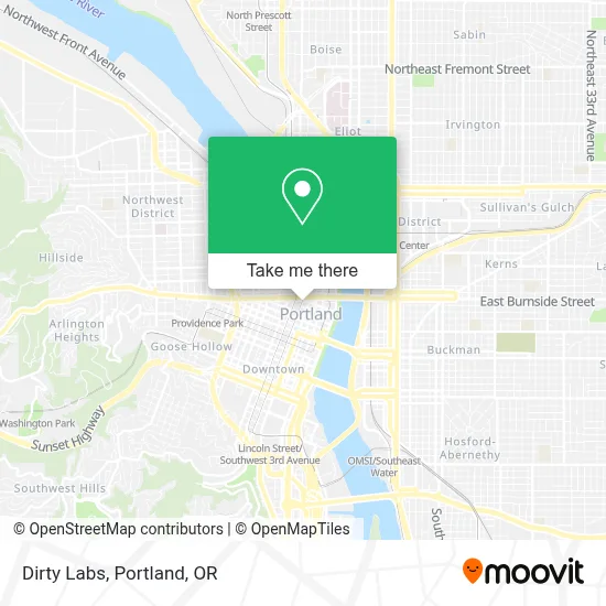 Dirty Labs map