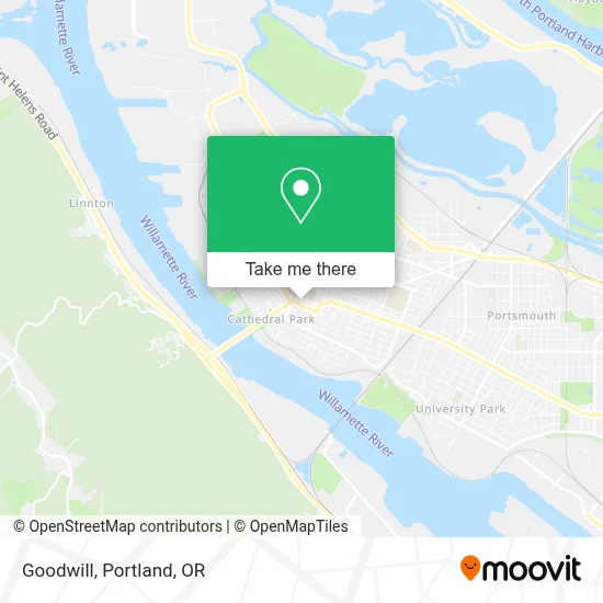 Goodwill map