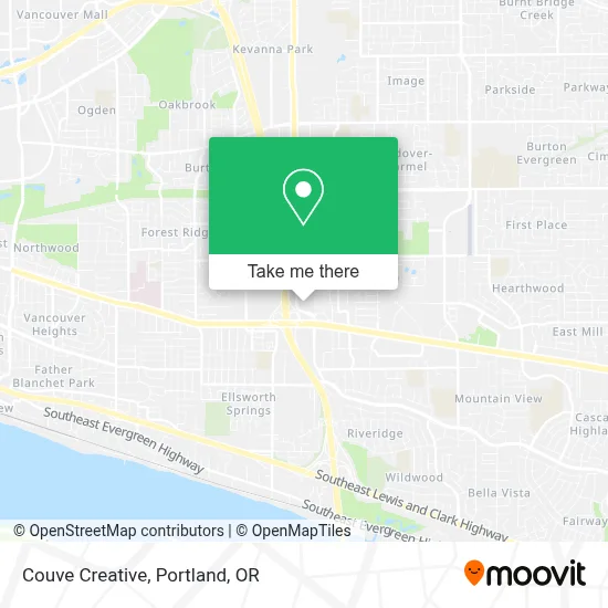 Couve Creative map