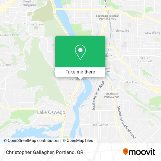 Christopher Gallagher map