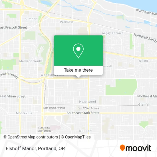 Elshoff Manor map