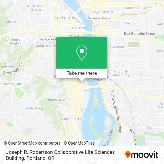 Joseph R. Robertson Collaborative Life Sciences Building map