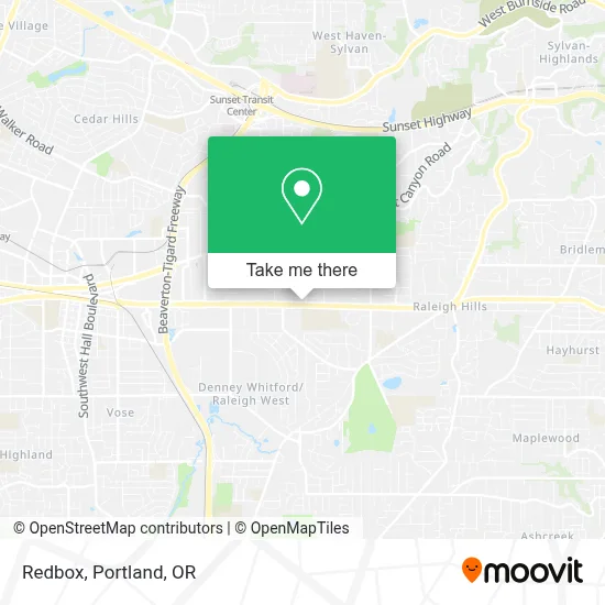 Redbox map