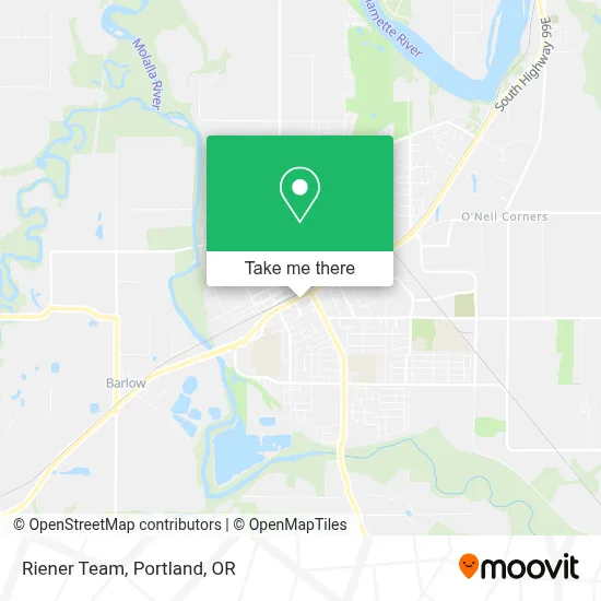 Riener Team map