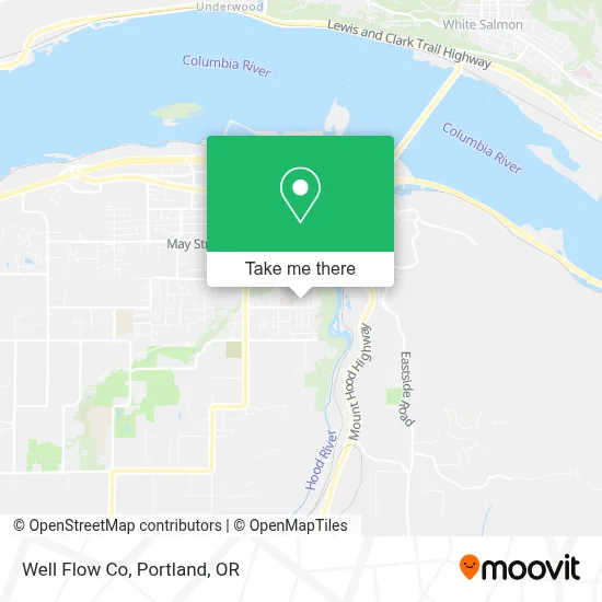 Well Flow Co map