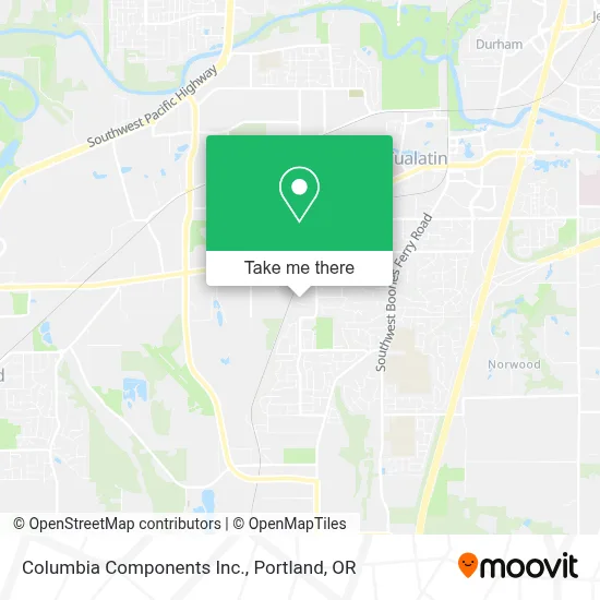 Columbia Components Inc. map